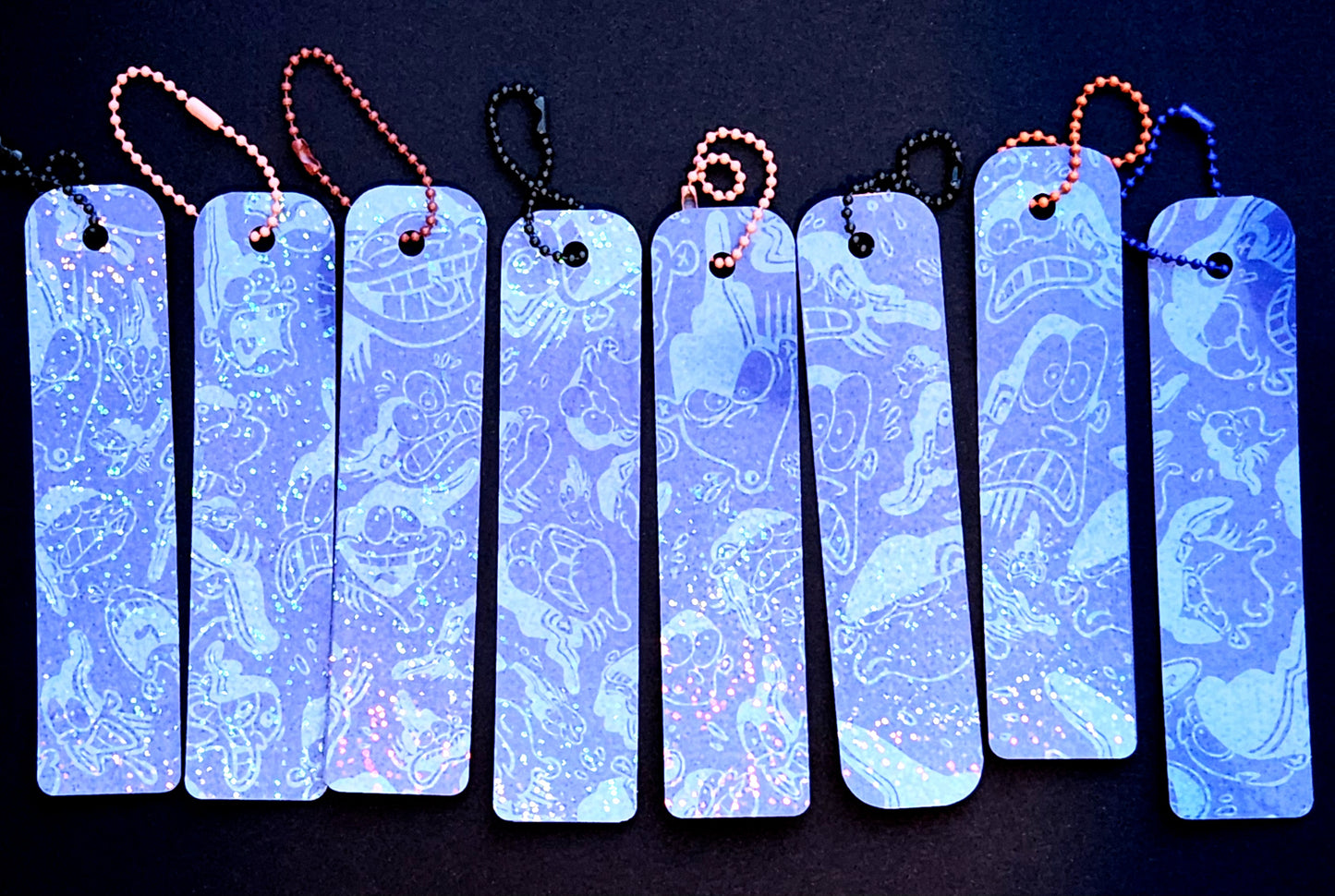 BOOKMARKS: Mini Holo 5.5" Bookmarks (3 For $20)