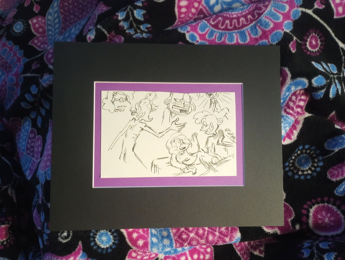 *SOLD* SU "Friends With Benefits" Concept Drawing by Raven Molisee