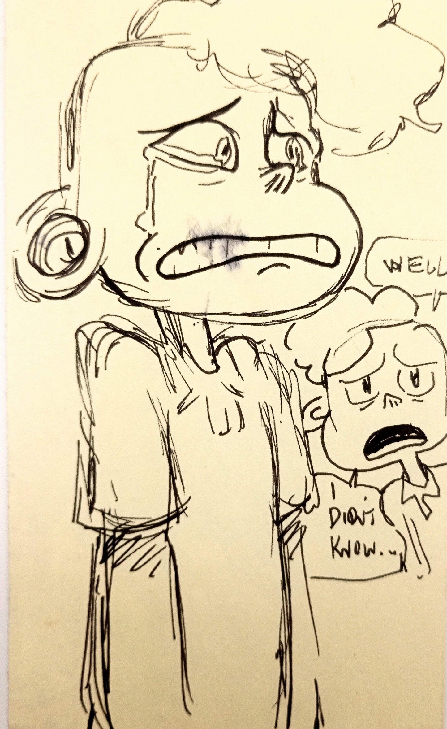 SU "Flustered Lars" Concept Drawing by Raven Molisee