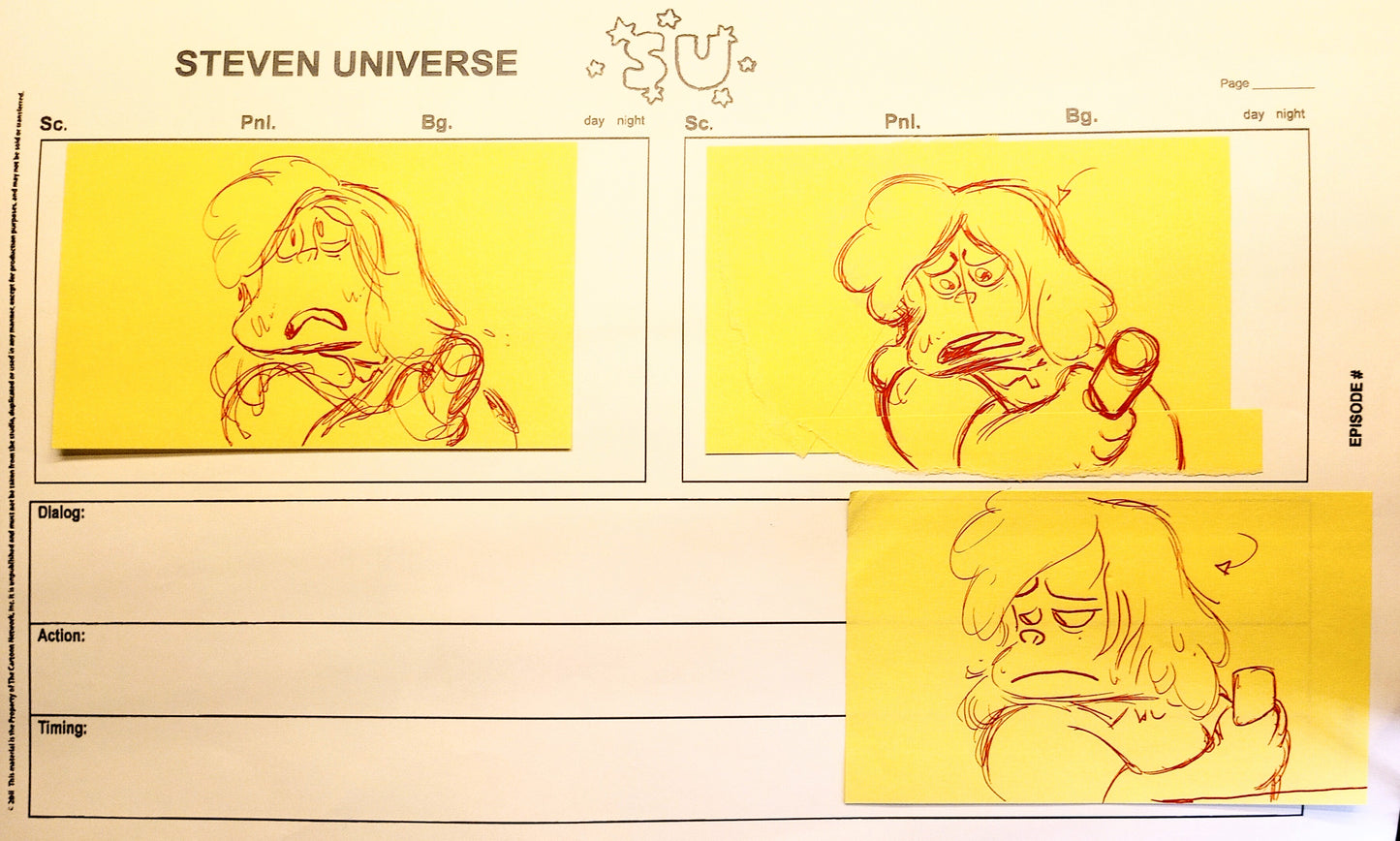 SU "Sad Sadies" Joking Victim - Storyboard by Raven Molisee