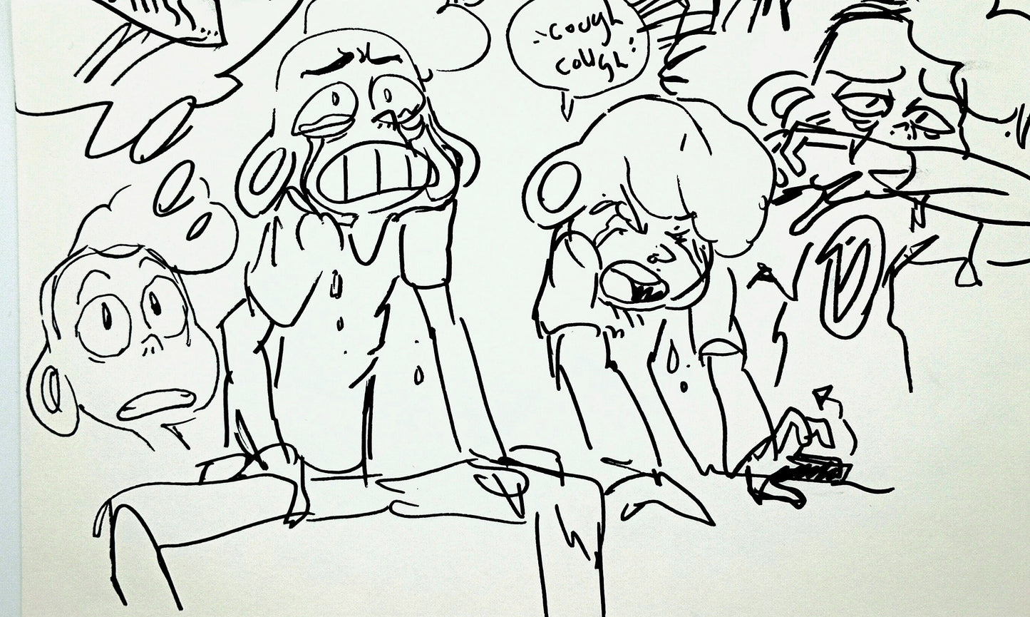 SU "Intrusive Thoughts" Lars Drawing by Raven Molisee