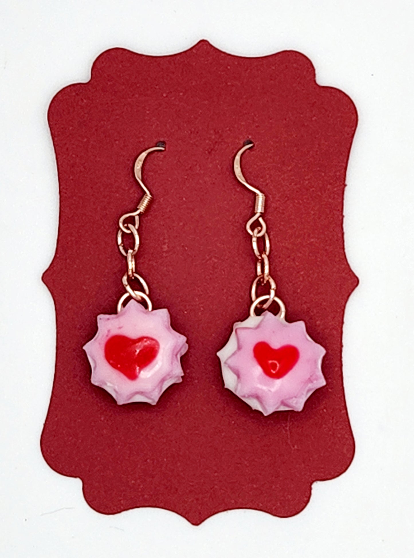Valentine's Day Earrings w/Certificate of Authenticity