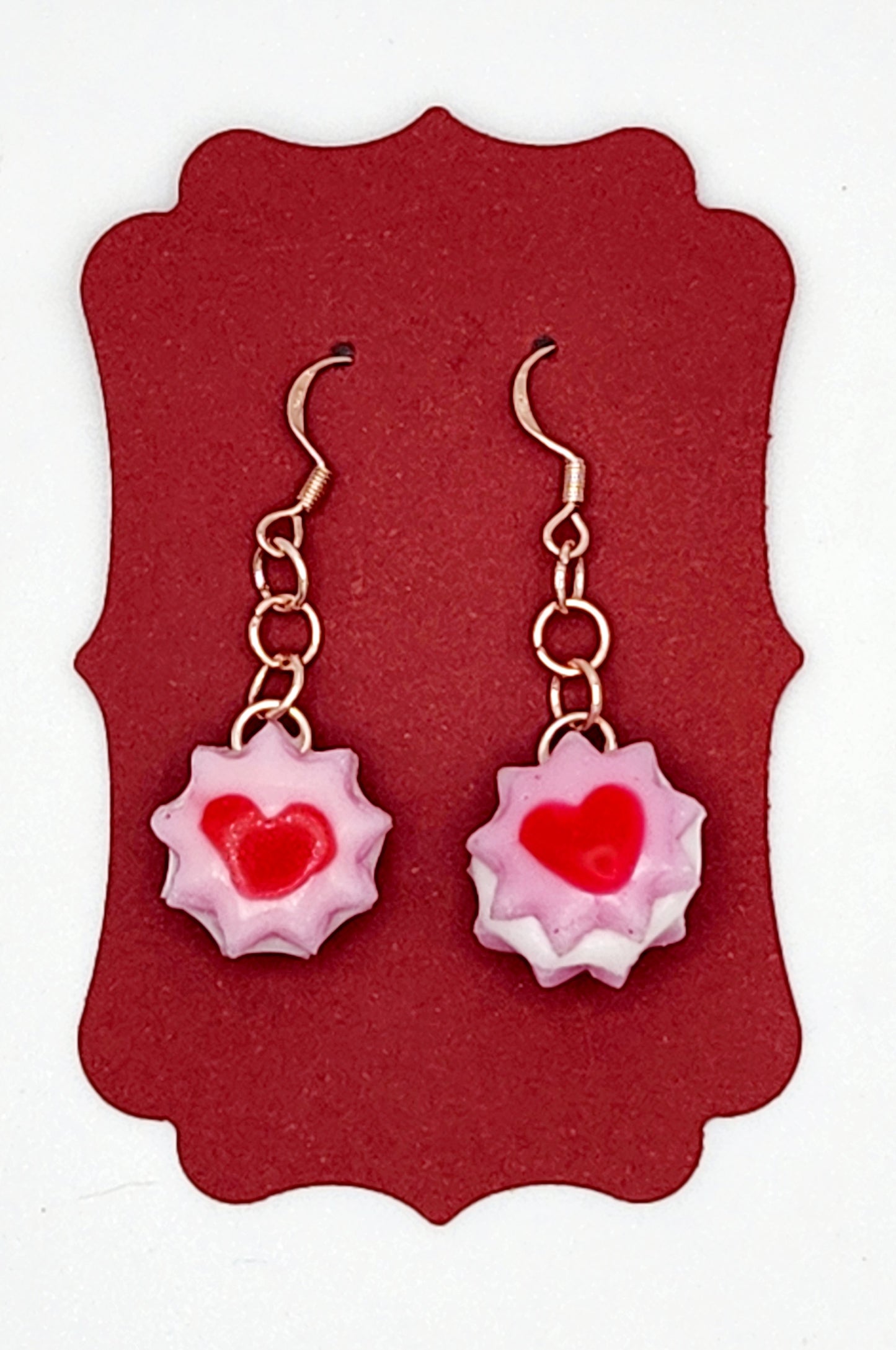 Valentine's Day Earrings w/Certificate of Authenticity