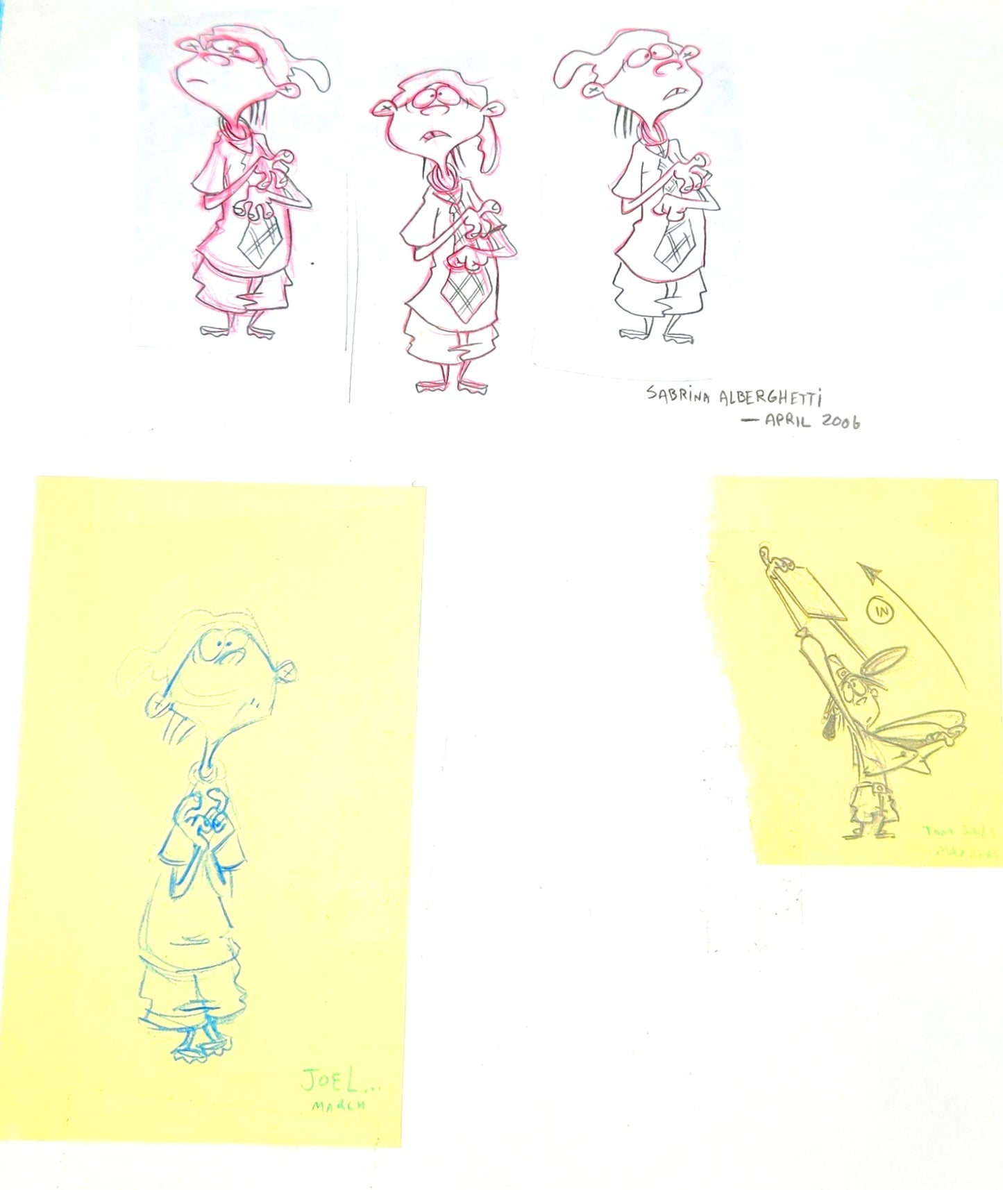 EEnE "Multi Artist Eds" Graphite Drawings