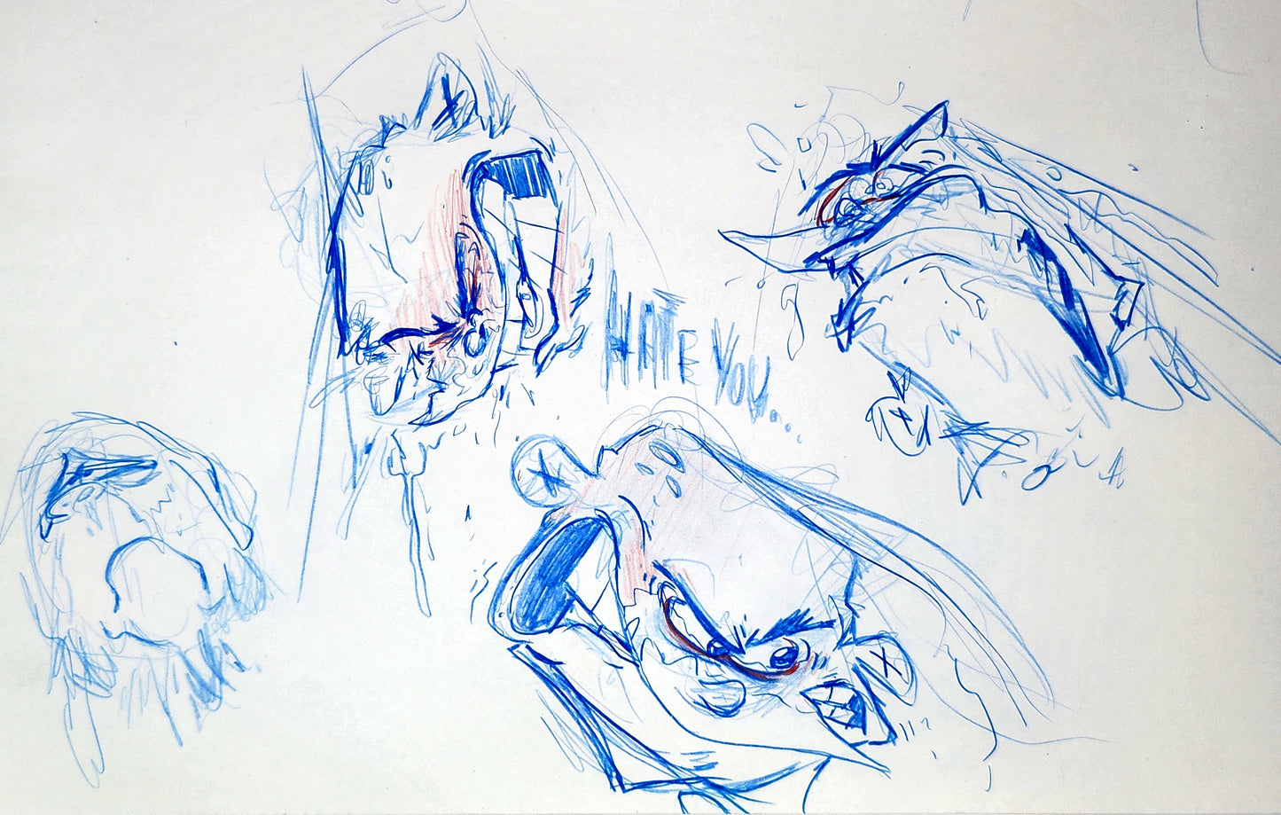 *Reserved* EEnE "Brotherly Hate" Warm Up Drawing