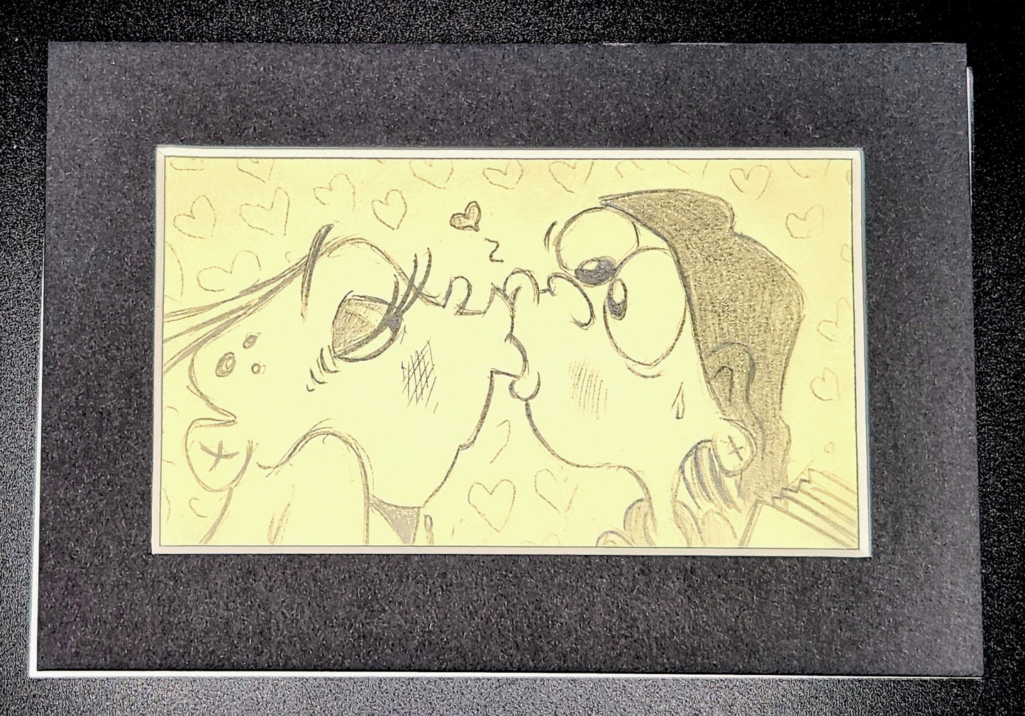 EEnE "Kissy Face " Drawing