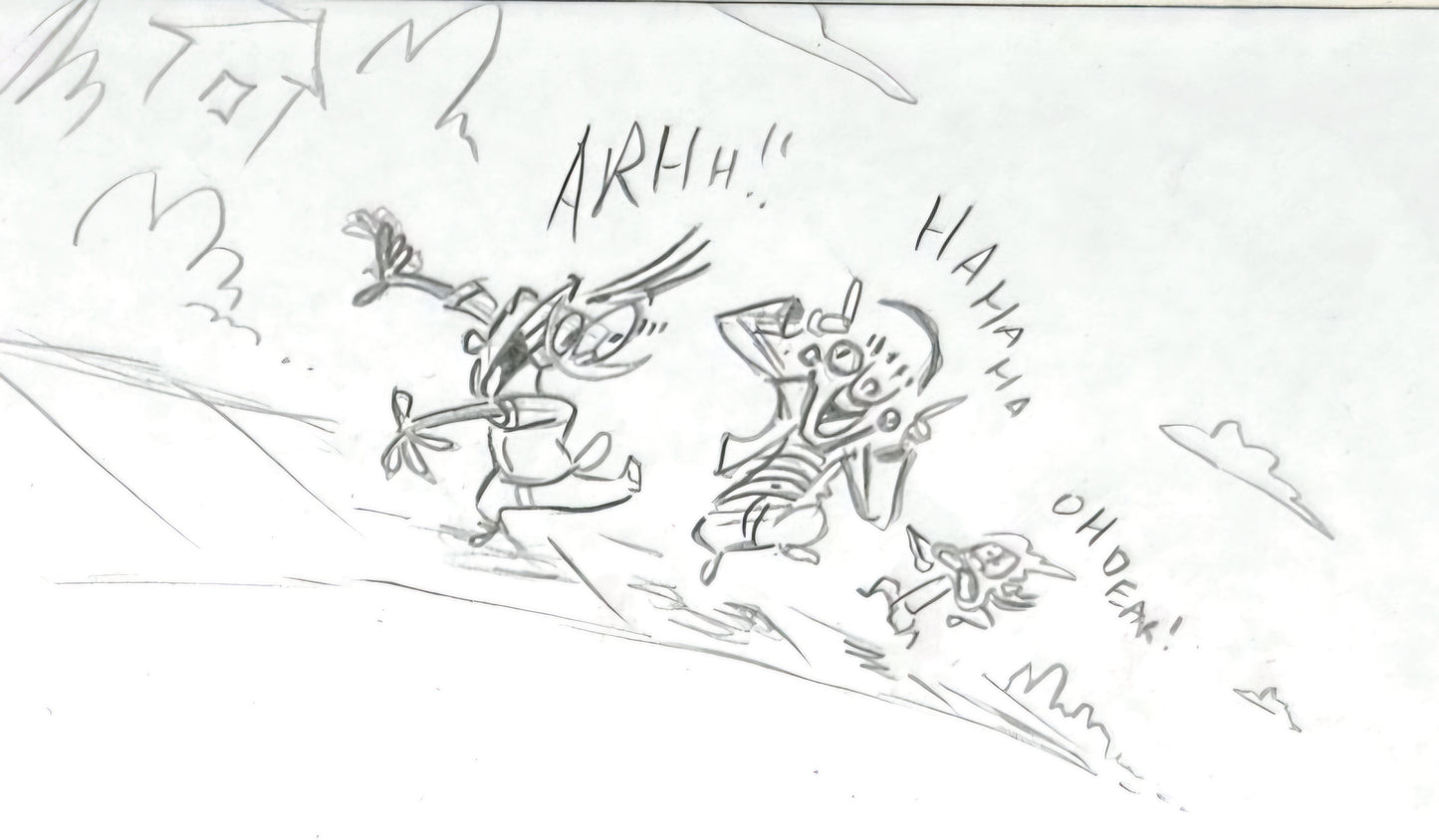 EEnE "Sillyness" Graphite Drawing