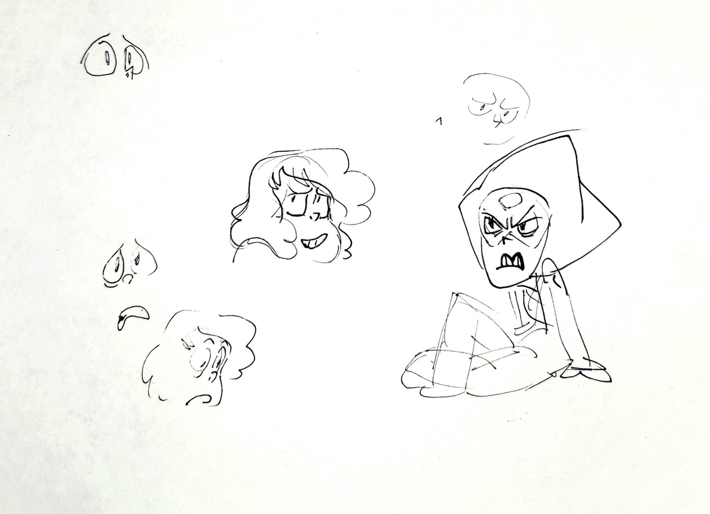 SU "Gremlin Peridot w Sadie sketches" by Raven Molisee
