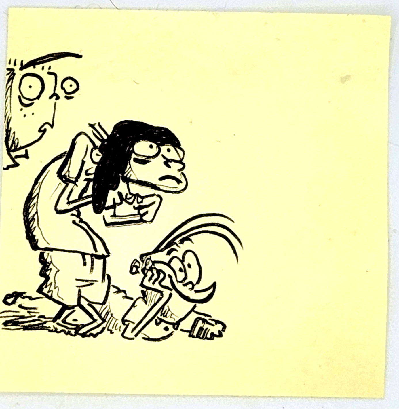 EEnE "Doodled Eds" Sticky note