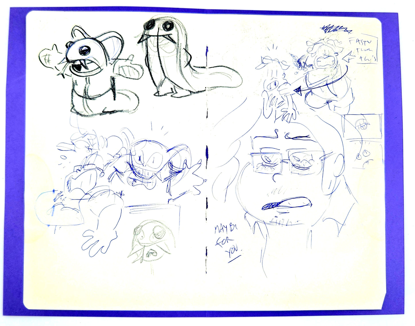 SU "Sneeple People" Keep Beach City Weird Co cept Art and Writing Thoughts by Raven Molisee