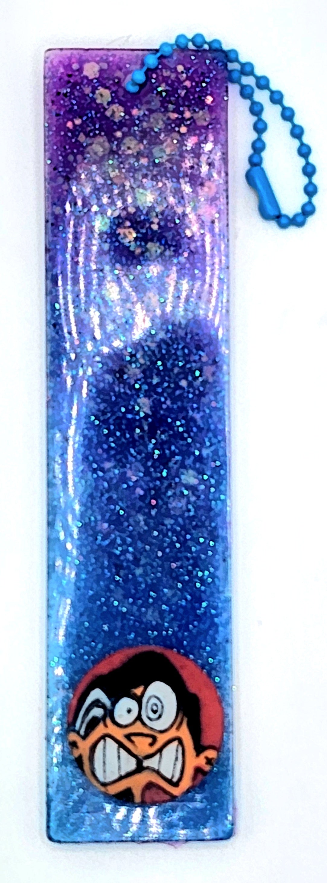 Ed Edd n Eddy "Sparkly Double Dee" Glow In The Dark Jelly Bookmark