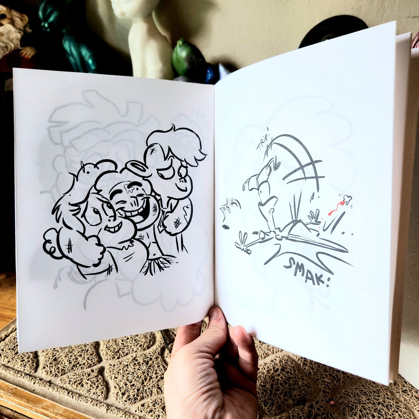 Chat n Draw Zine # signed! (Copy)
