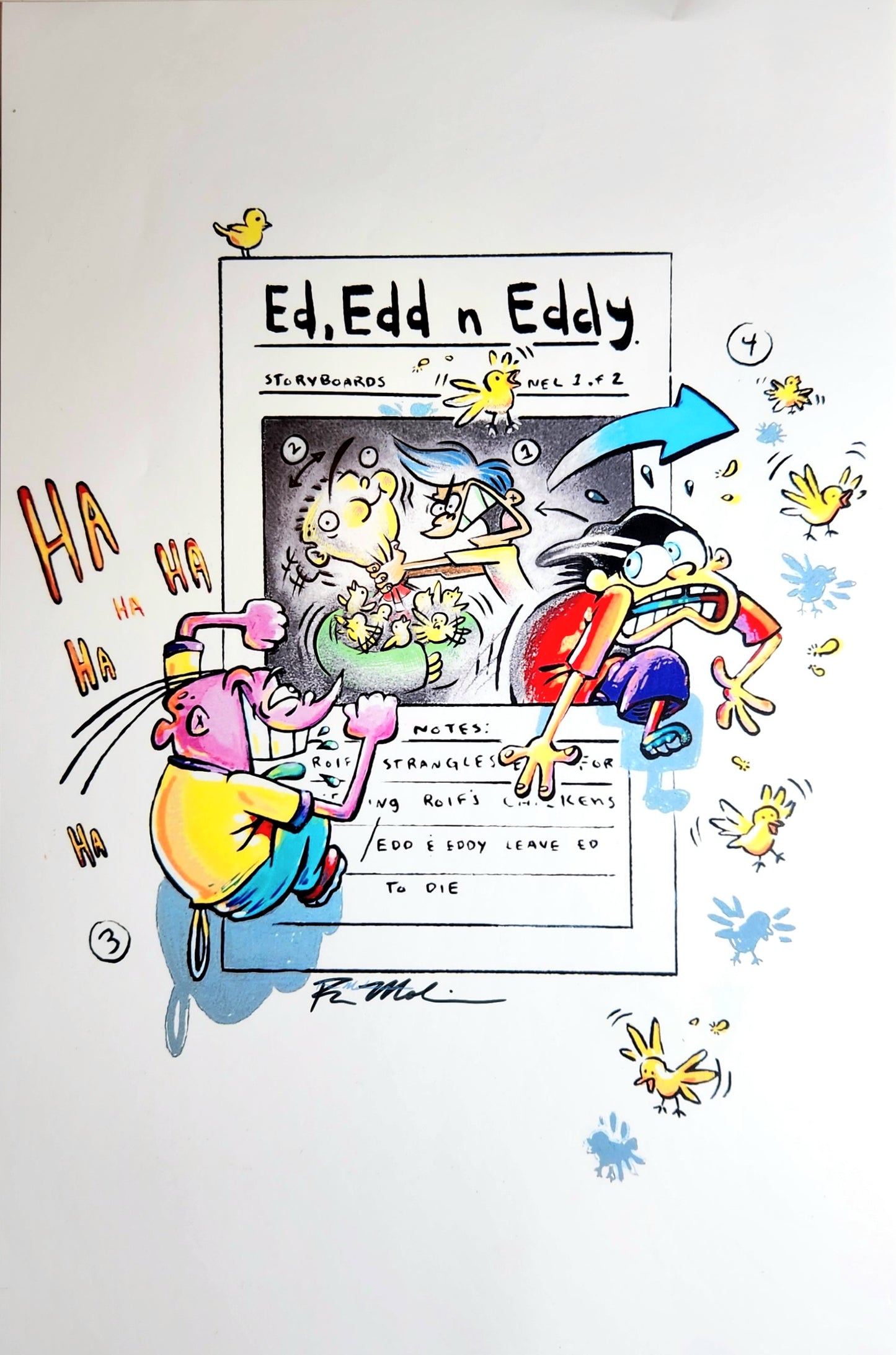 PRINTS: EEnE *Signed* Nostalgia Con Poster #1