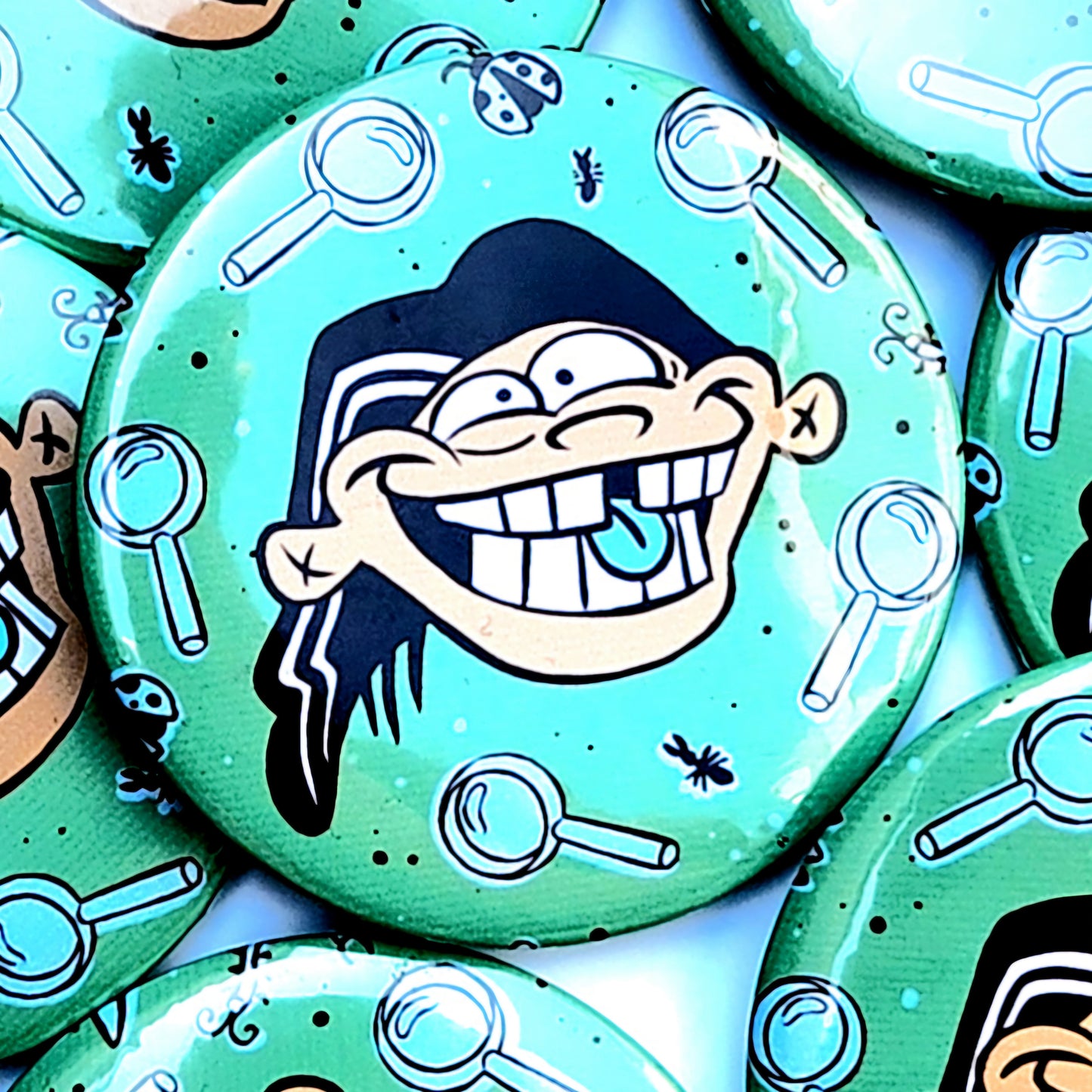 BUTTONS & MIRRORS: Ed, Edd n Eddy 2.25" Buttons!