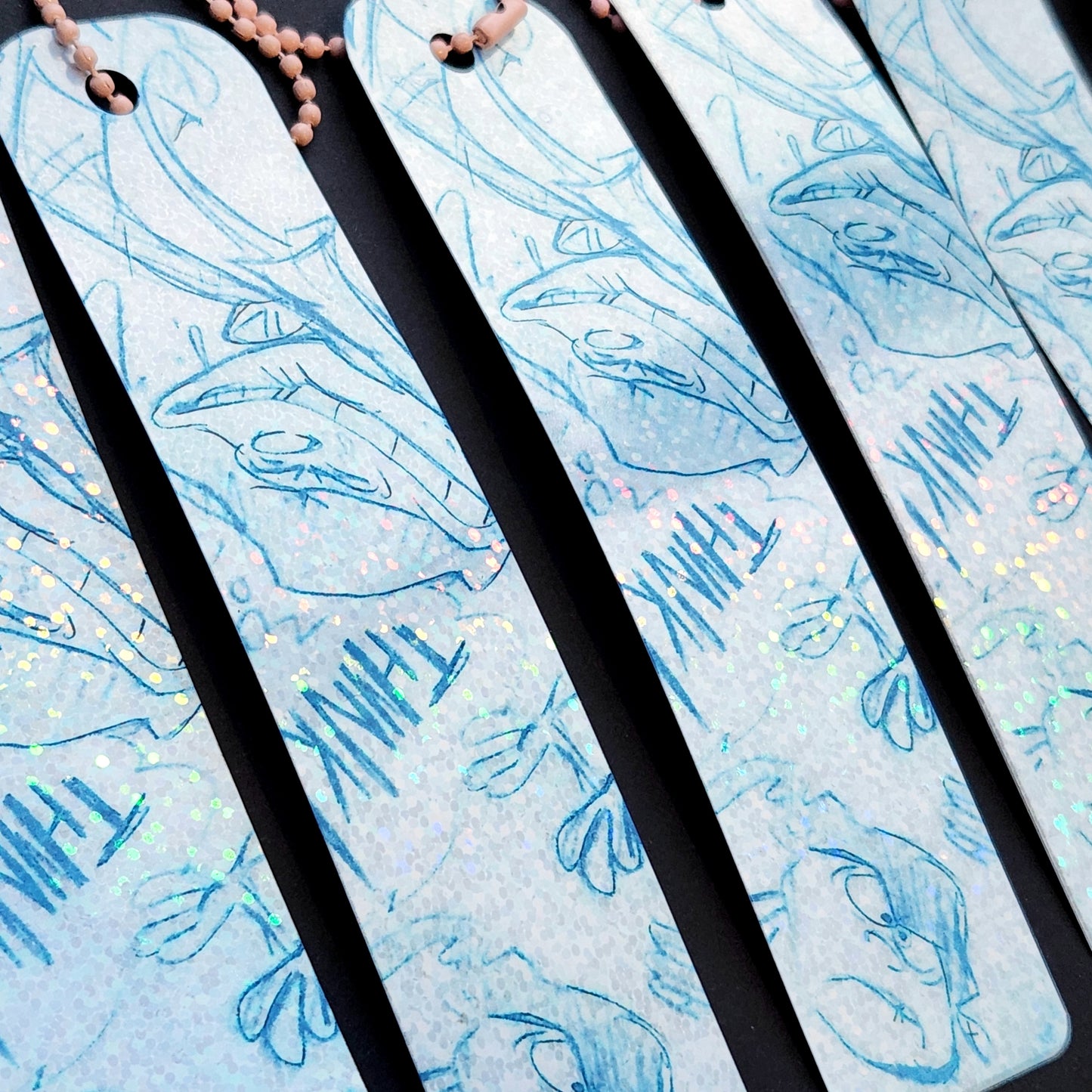 BOOKMARKS: Mini Holo 5.5" Bookmarks (3 For $20)