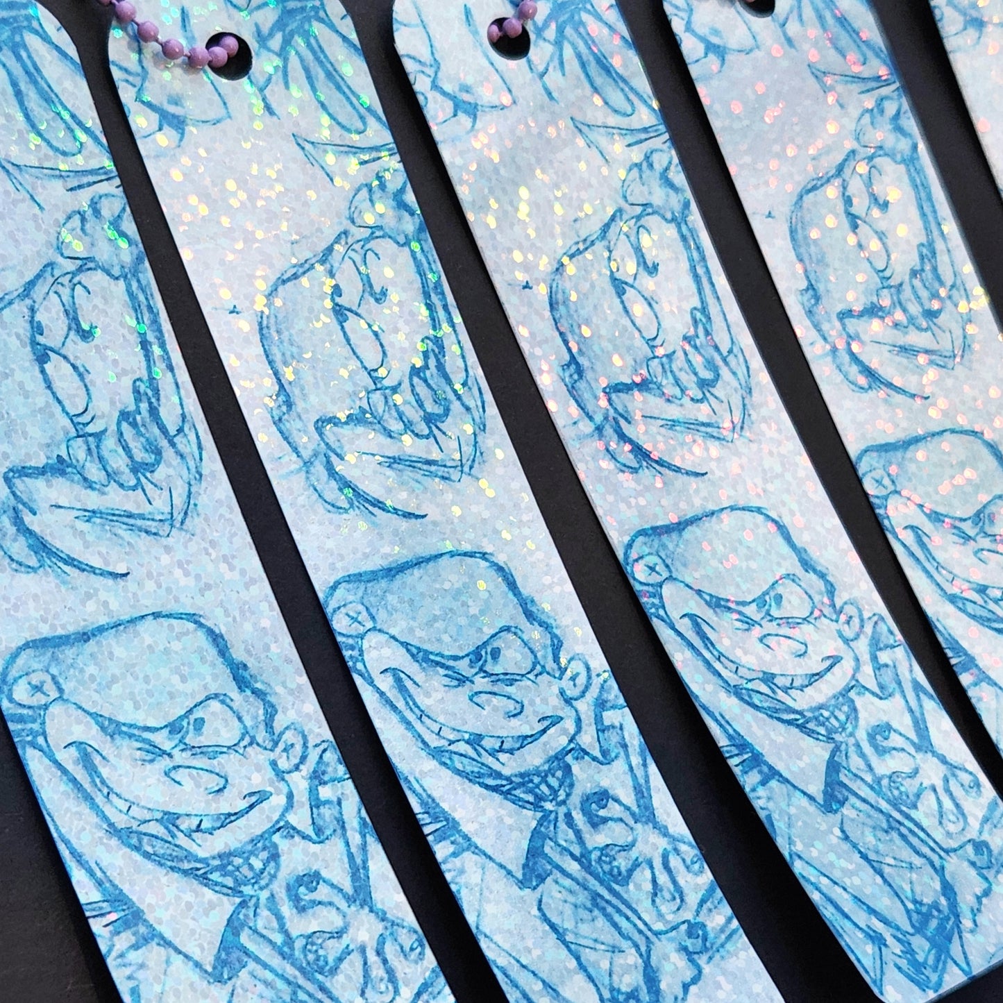 BOOKMARKS: Mini Holo 5.5" Bookmarks (3 For $20)