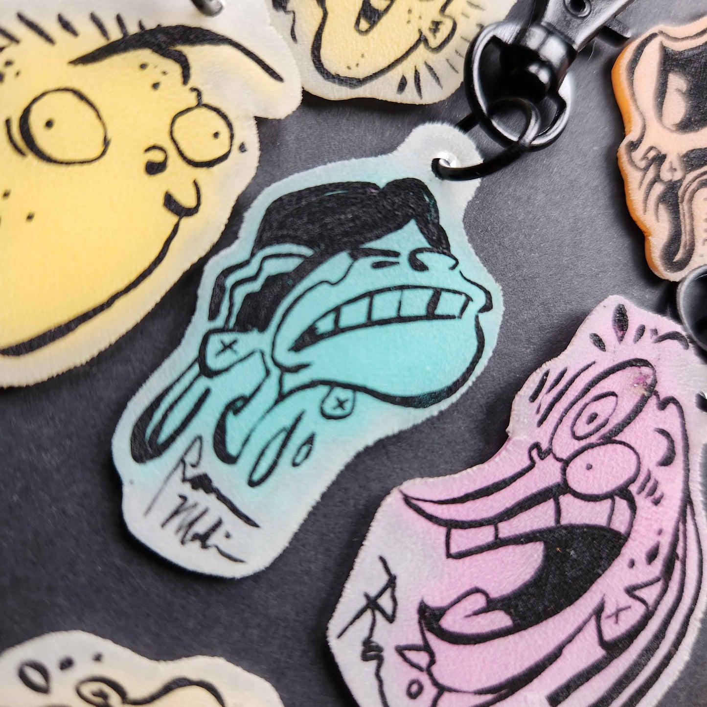 Ed Edd n Eddy: *Signature* Hand-Drawn OOAK Charms