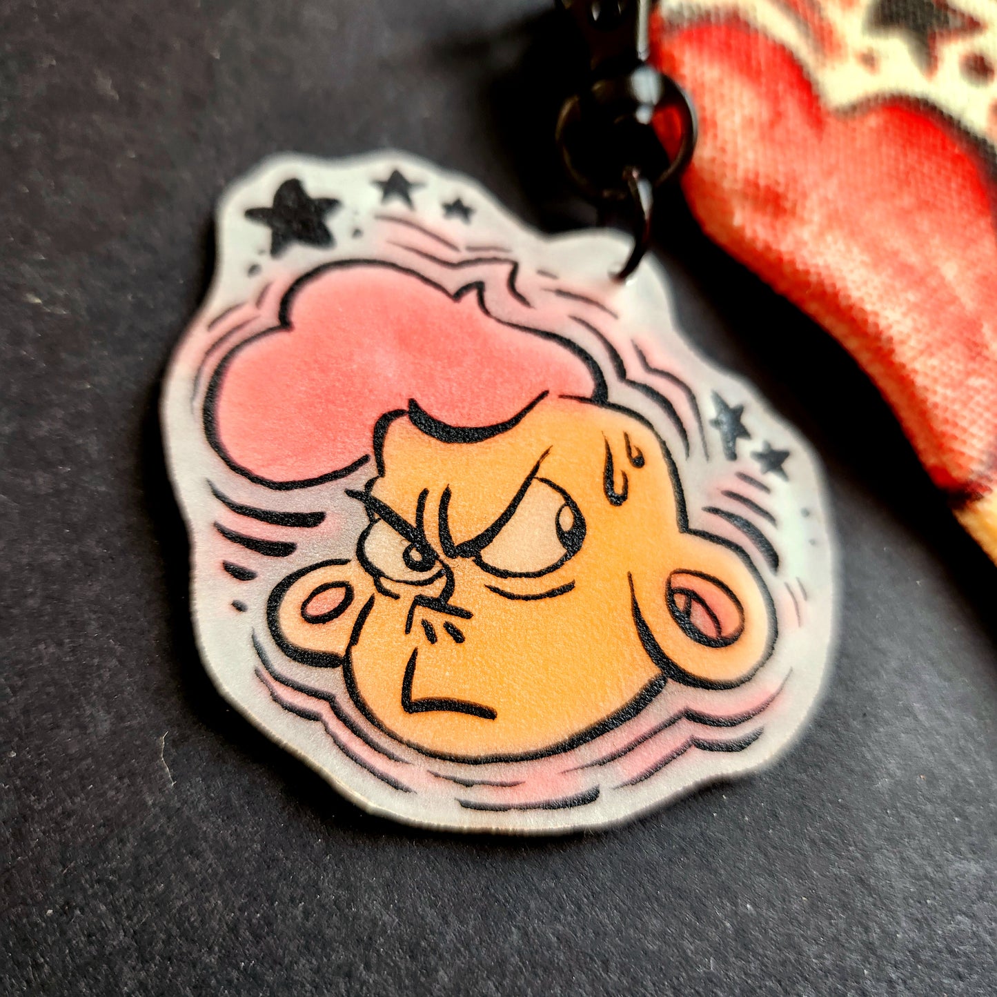 SU "Lars & Stars" Canvas Pencil Case /w Matching Removable Zipper Pull