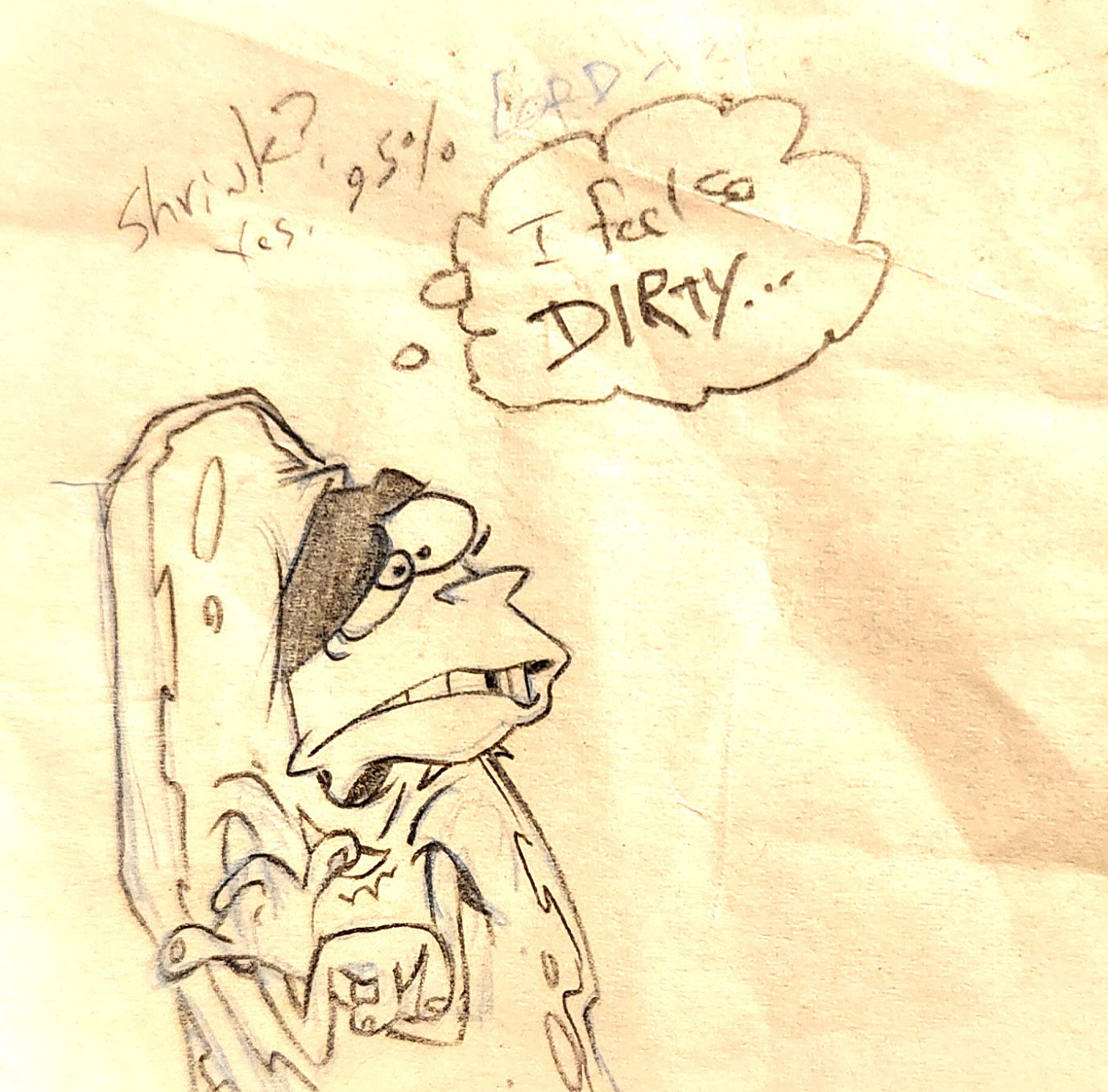 EEnE "Dirty" Double Dee Storyboard Drawing