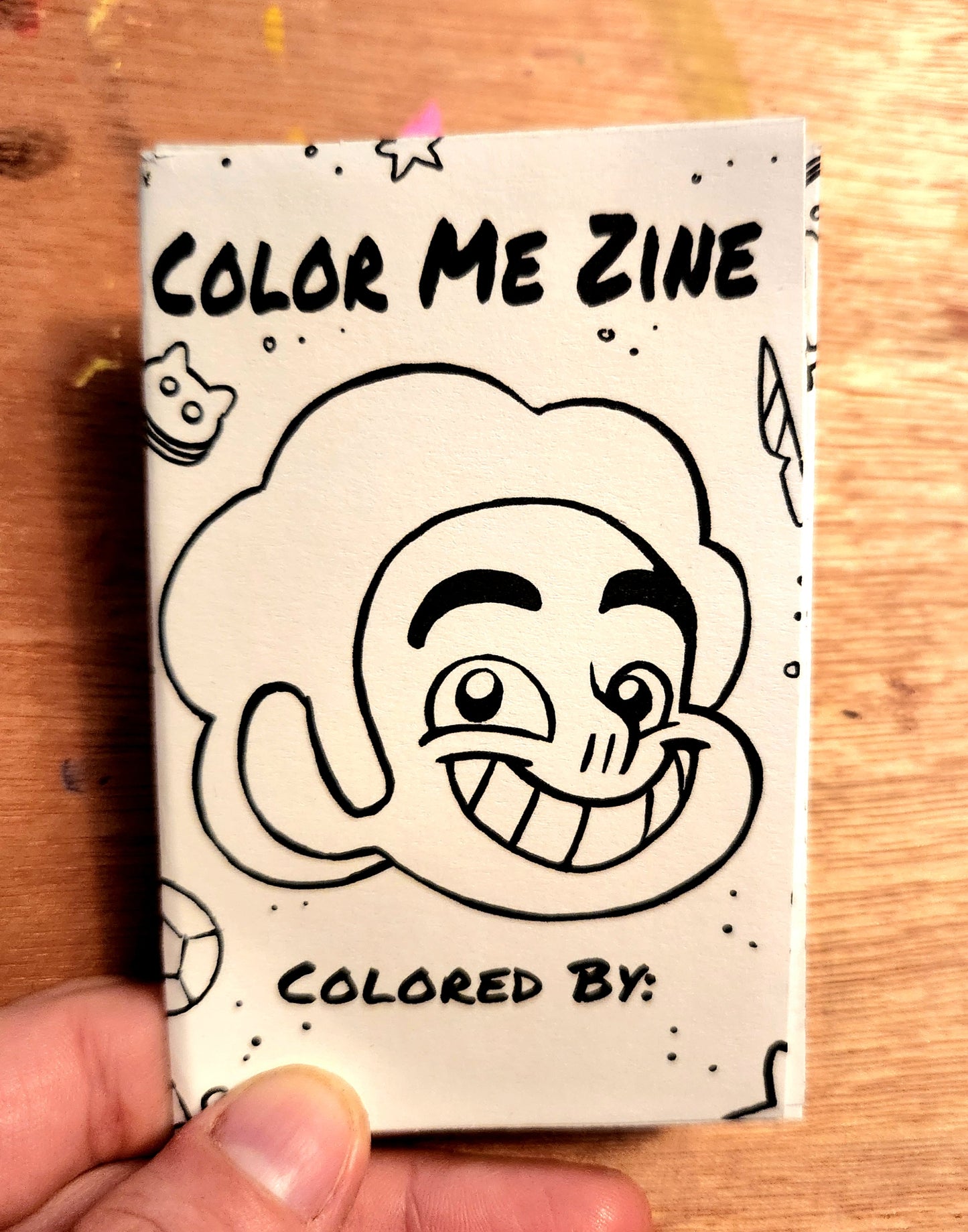 SU "Color Me Zine" Mini Zine/Coloring Book