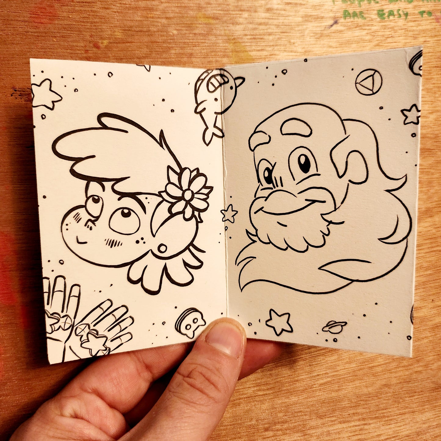 SU "Color Me Zine" Mini Zine/Coloring Book