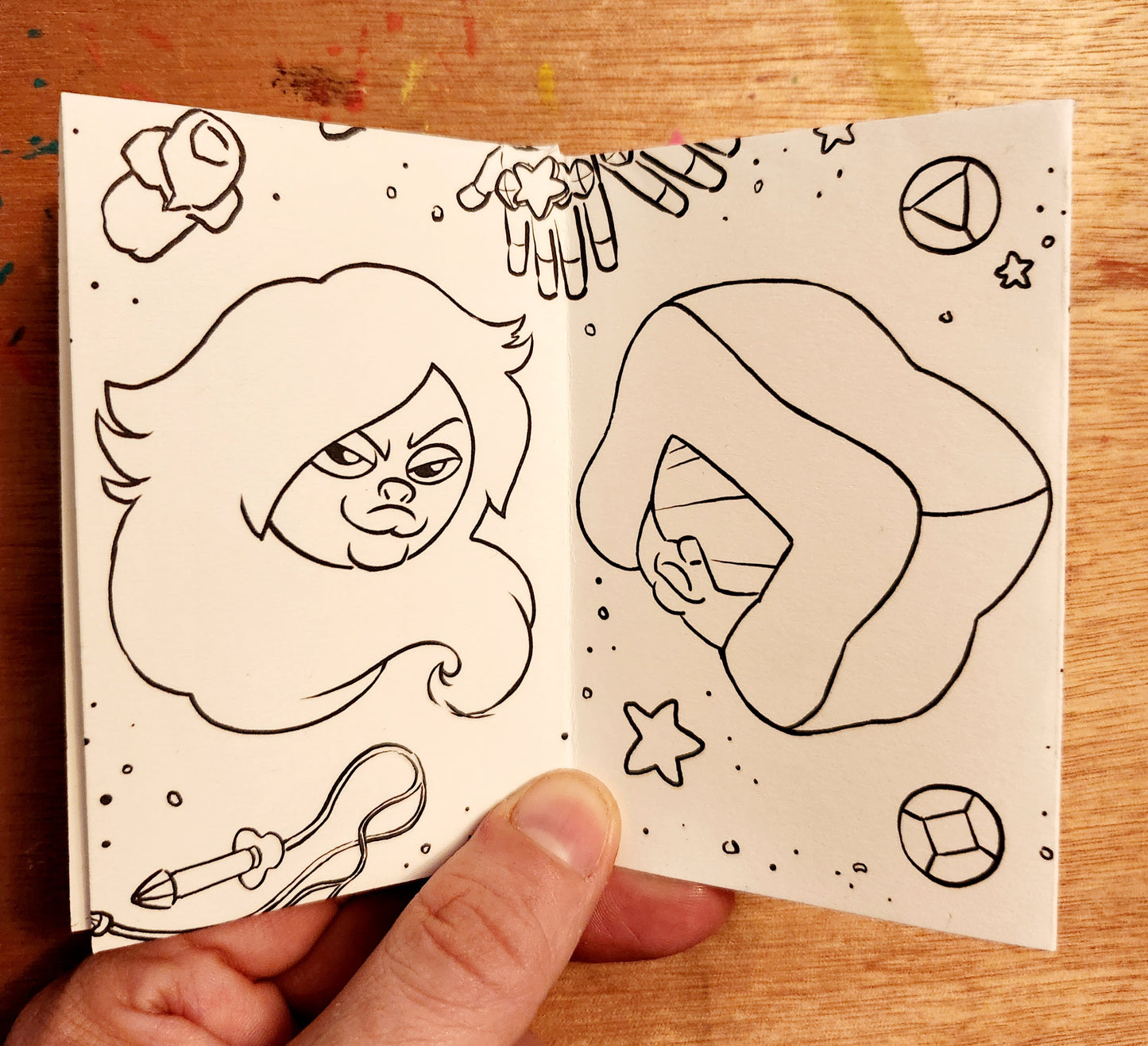 SU "Color Me Zine" Mini Zine/Coloring Book