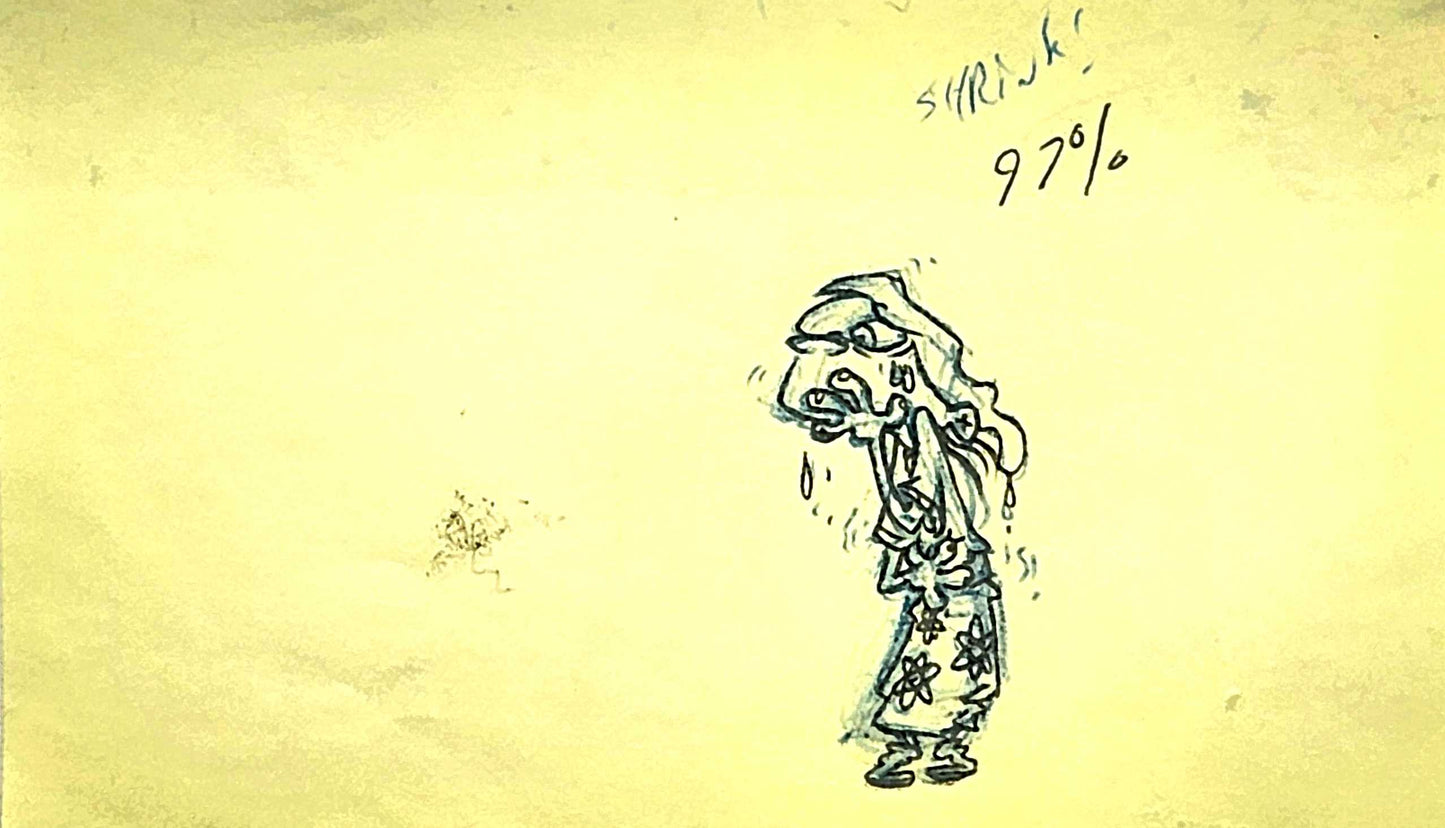 Double Dee In Gym Shorts - All Eds Are Off - Ed Edd n Eddy Production Storyboard Pose
