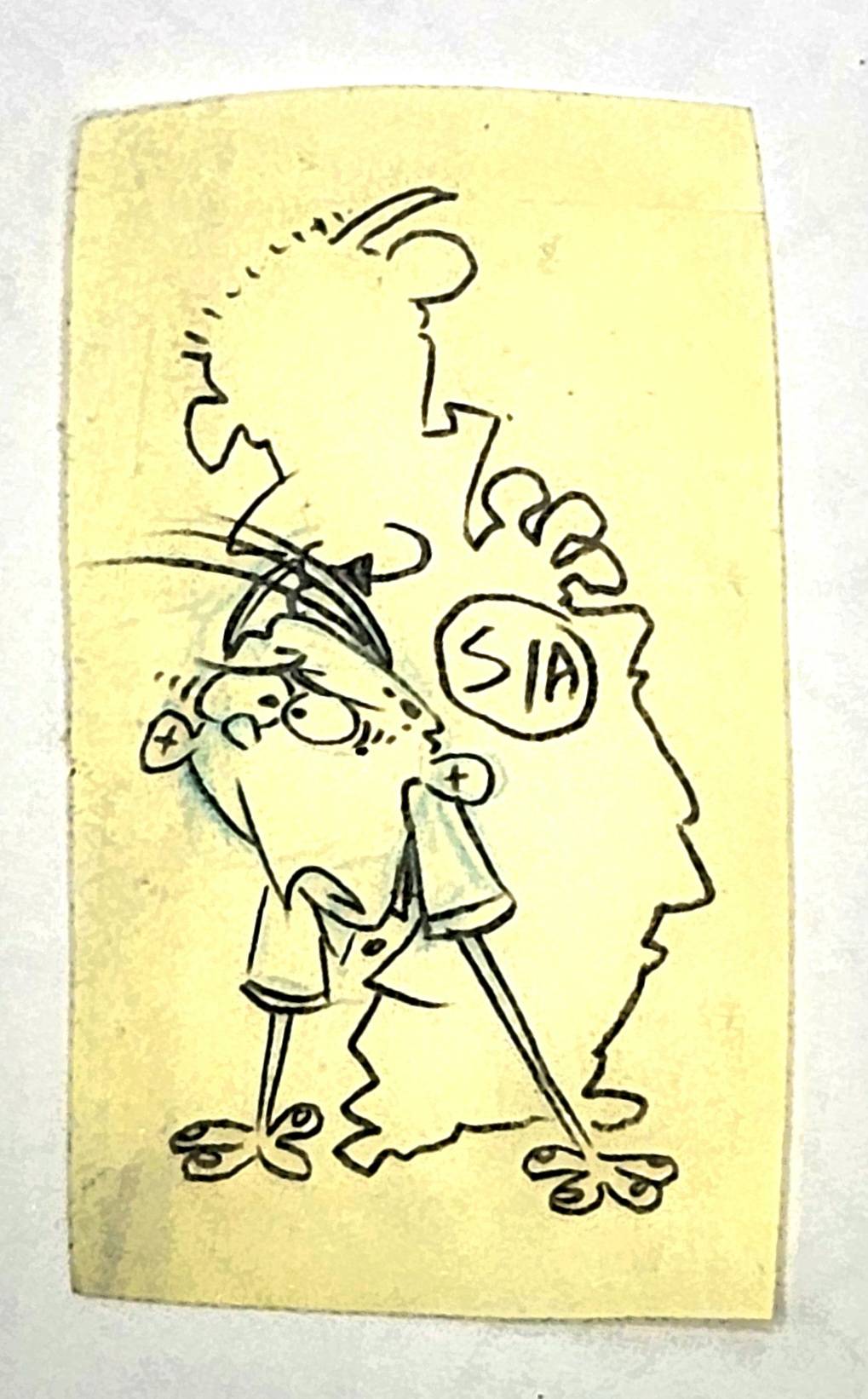 Fistful Of Ed - Eddy With Ed in Sillo- Ed Edd n Eddy Production Storyboard Poses