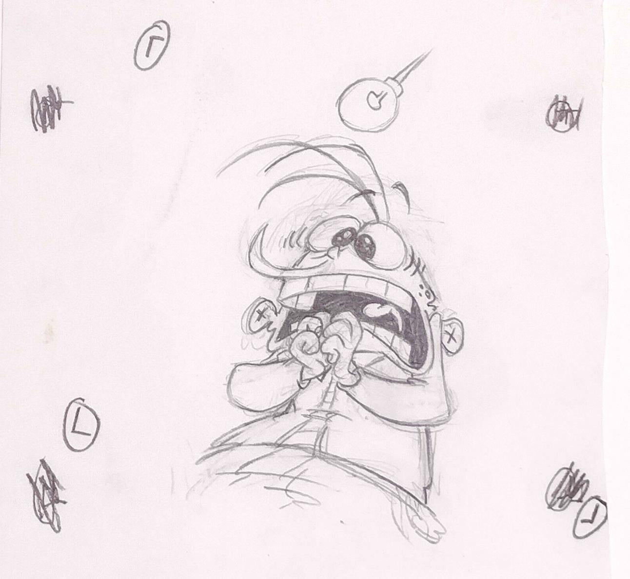 EEnE "I Am Curious Ed" - Eddy Production Drawing