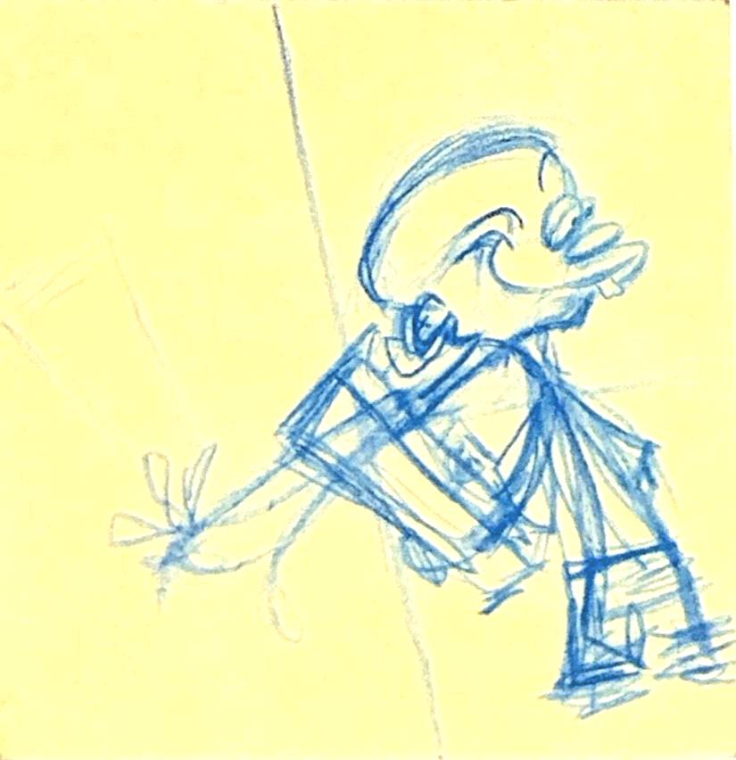 EEnE "Jonny 2x4" Warm Up Sketch by Joel Dickie
