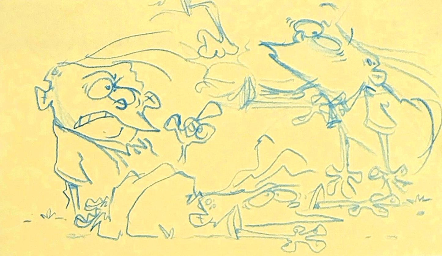 EEnE "Drooping Eddys" Warm Up - Scott Underwood Drawings