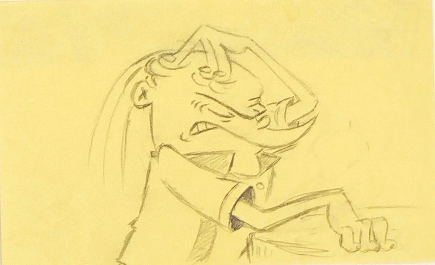 EEnE "Frustrated Eddy" Warm Up Sketch