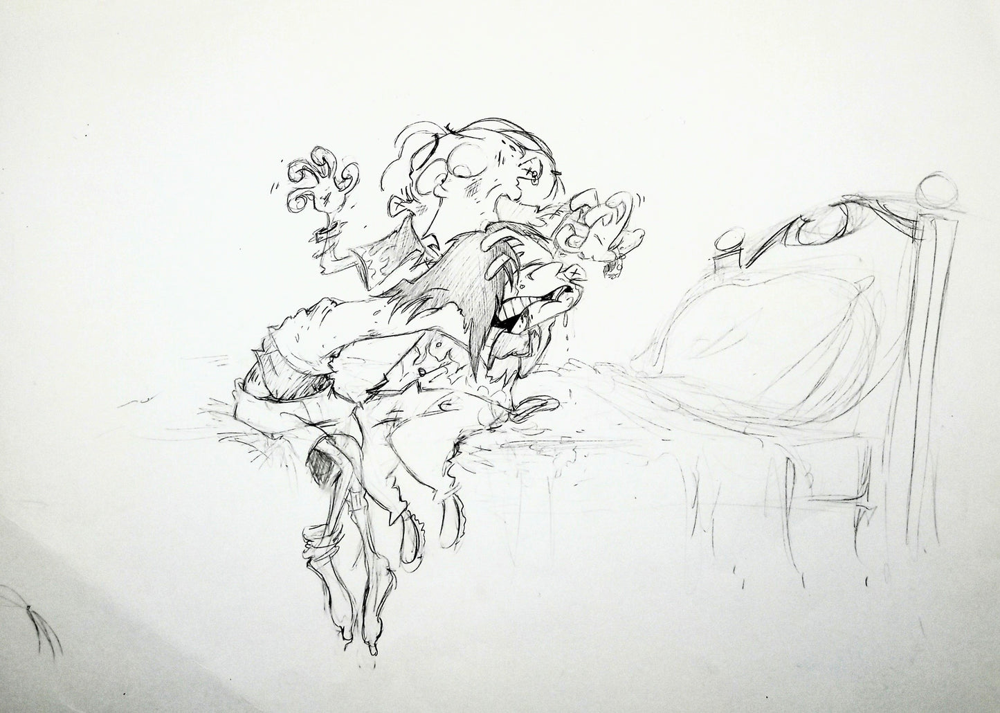 EEnE "Inconsolable" Edd x Eddy Pencil Drawing