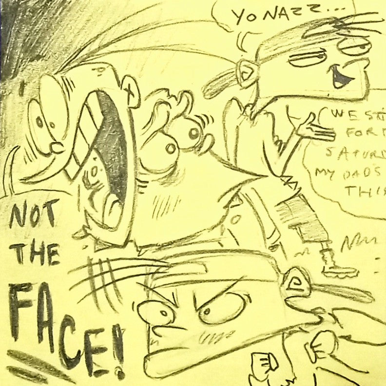 *Reserved* EEnE "Eddy vs Kevin" Graphite Drawings