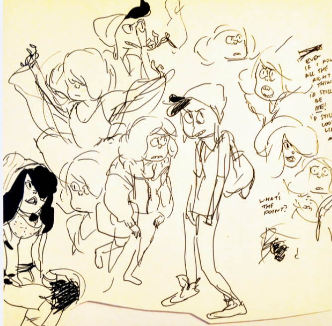 SU “Proto Amethyst, Lars & Sadie” Concept Production Art by