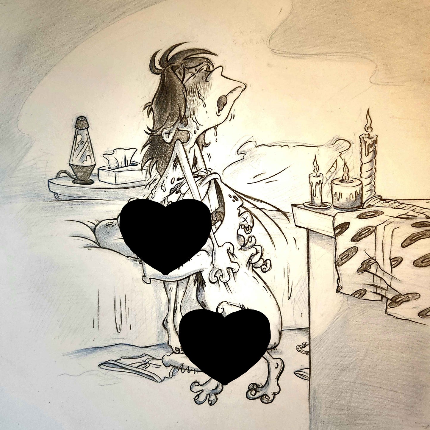 NSFW: EEnE "Dining by Candlelight" EddXEddy Drawing