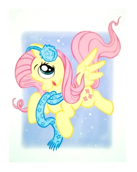 MLP:FIM Fluttershy — Winter Season Print (Signed)