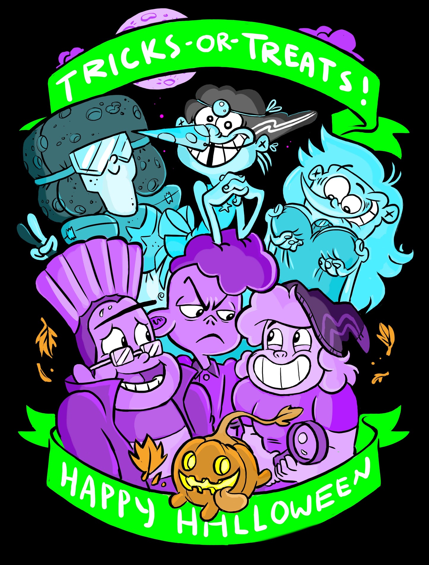 š„ EEnE & SU "Halloween 2024" 8.5x11 Canvas Prints - LIMITED EDITION š„ (Copy)