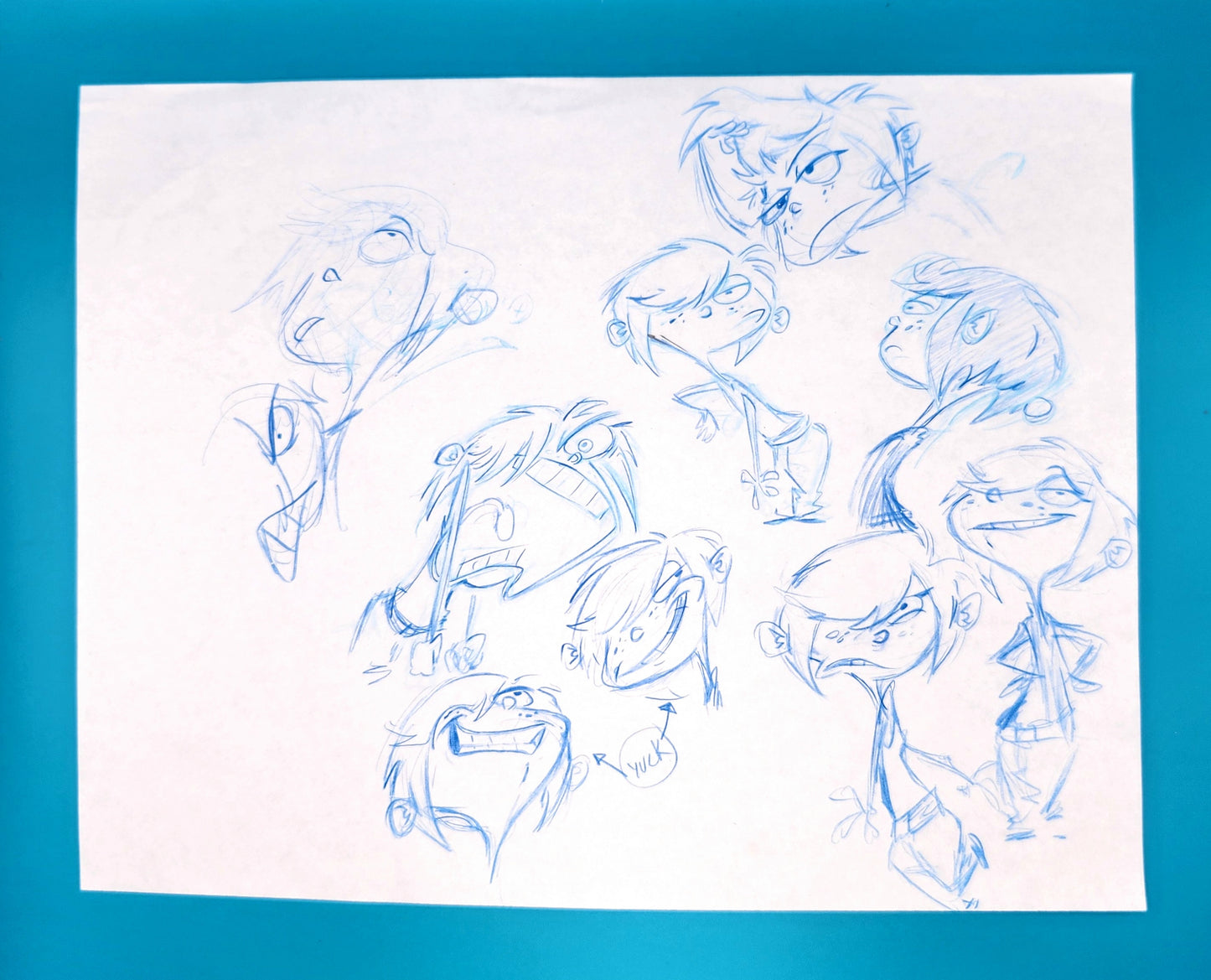 Ed Edd n Eddy: "Marie Kanker" Warm Up Page