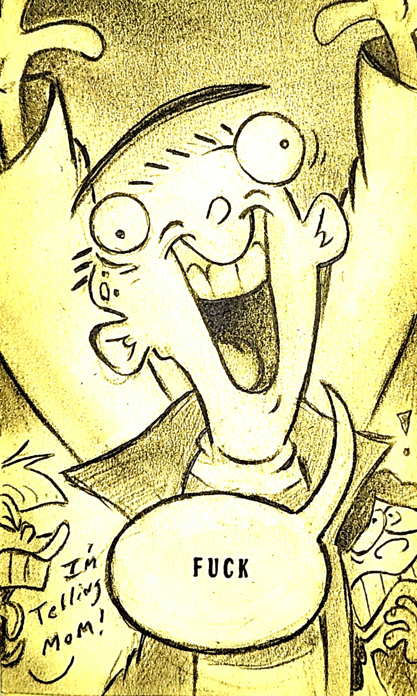 Cartoon Catharthis: EEnE "Free Ed" Ed - Ed Edd n Eddy - w/COA