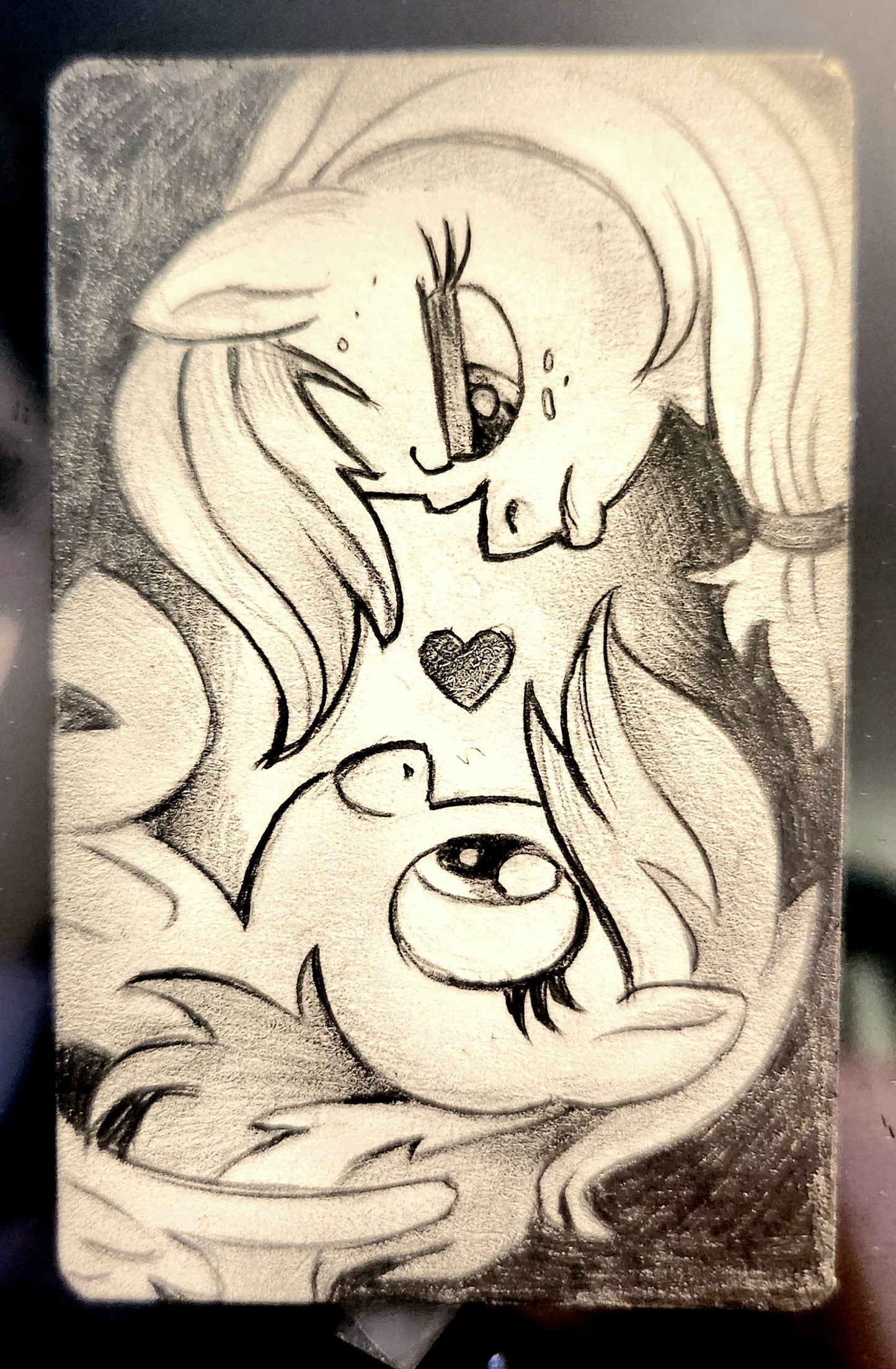 MLP Valentine's Day Card - Rainbow Dash & Applejack