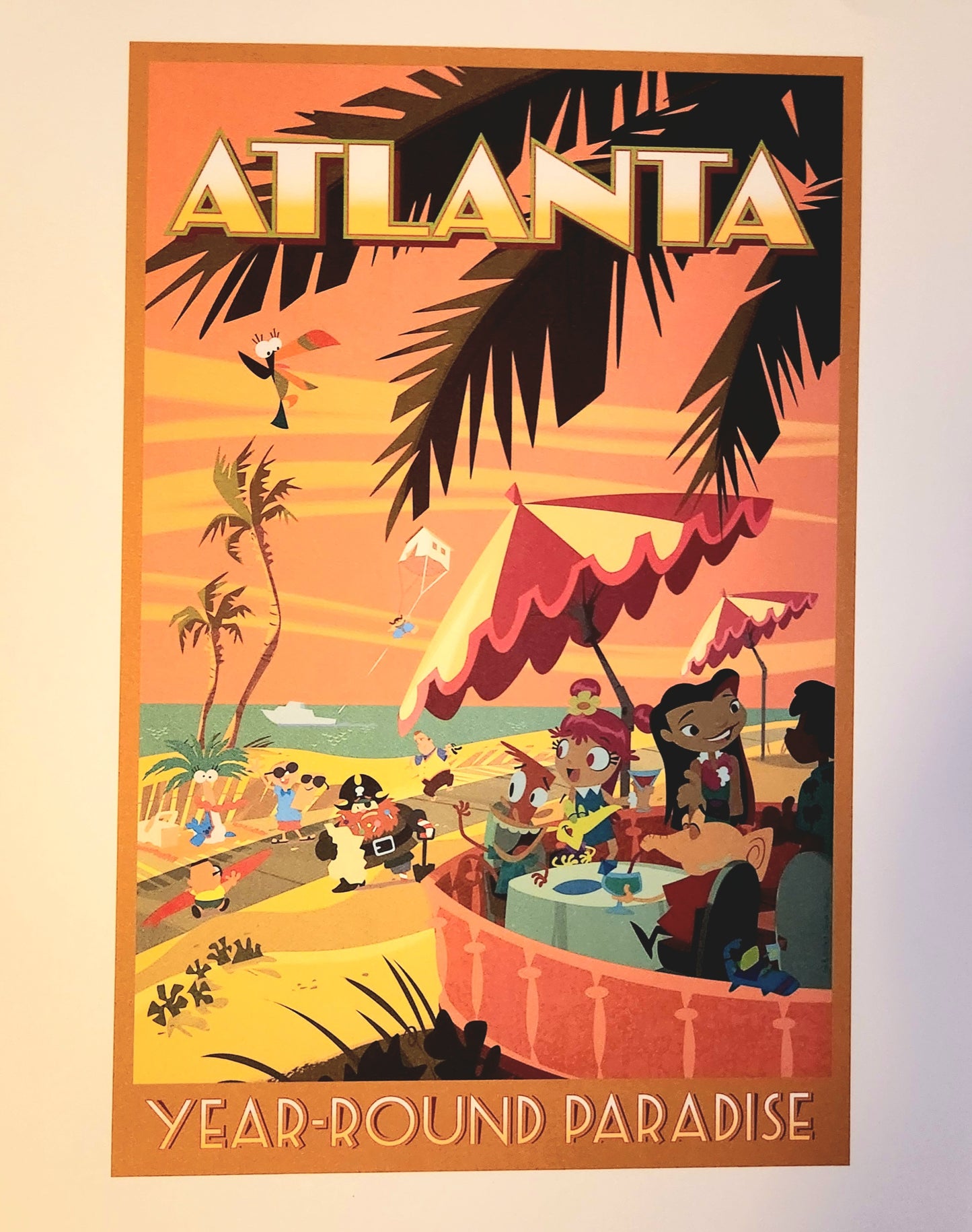 Ed Edd n Eddy: "Atlanta" Passport CN Studio Exclusive HUGE poster