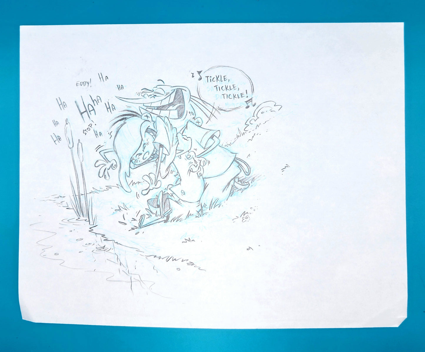 Ed Edd n Eddy: "Tickle Buddies" - Character Drawing