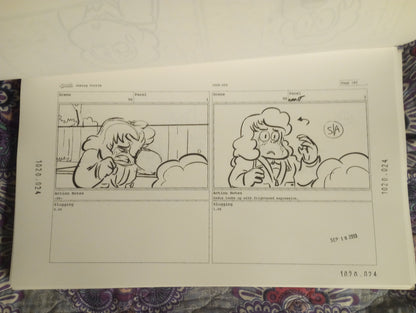 SU - FULL Signed STEVEN UNIVERSE Storyboards