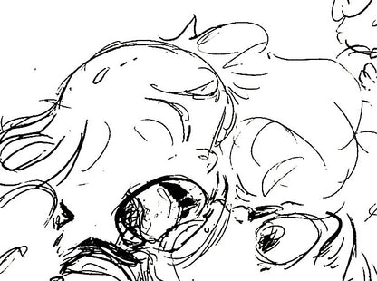 *MATURE* L&S "Whirlwind Friendships" Ink Drawings
