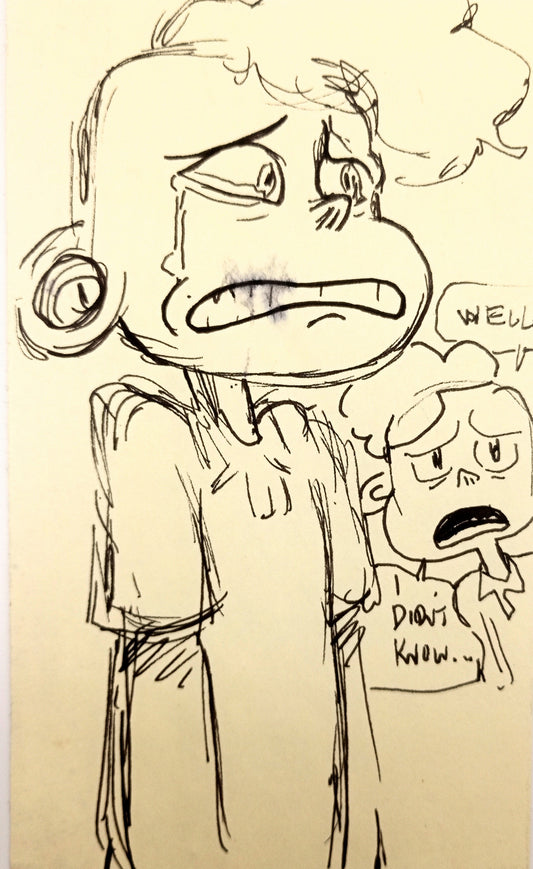 SU "Flustered Lars" Concept Drawing by Raven Molisee