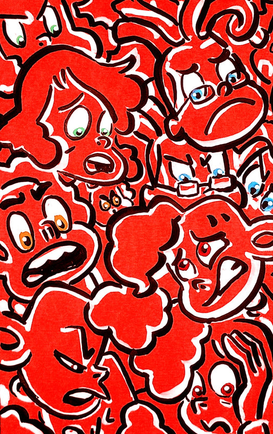 SU "Horror Clubbing" Painting by Raven Molisee