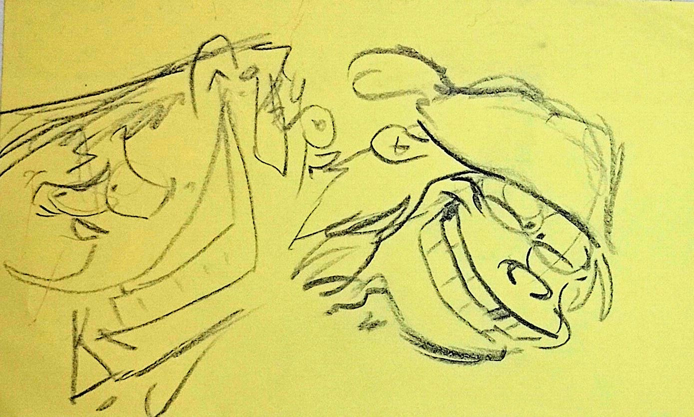 EEnE "I Was A Teenage Ed No. 2" Sketch by Raven Molisee