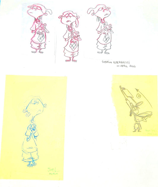 EEnE "Multi Artist Eds" Graphite Drawings