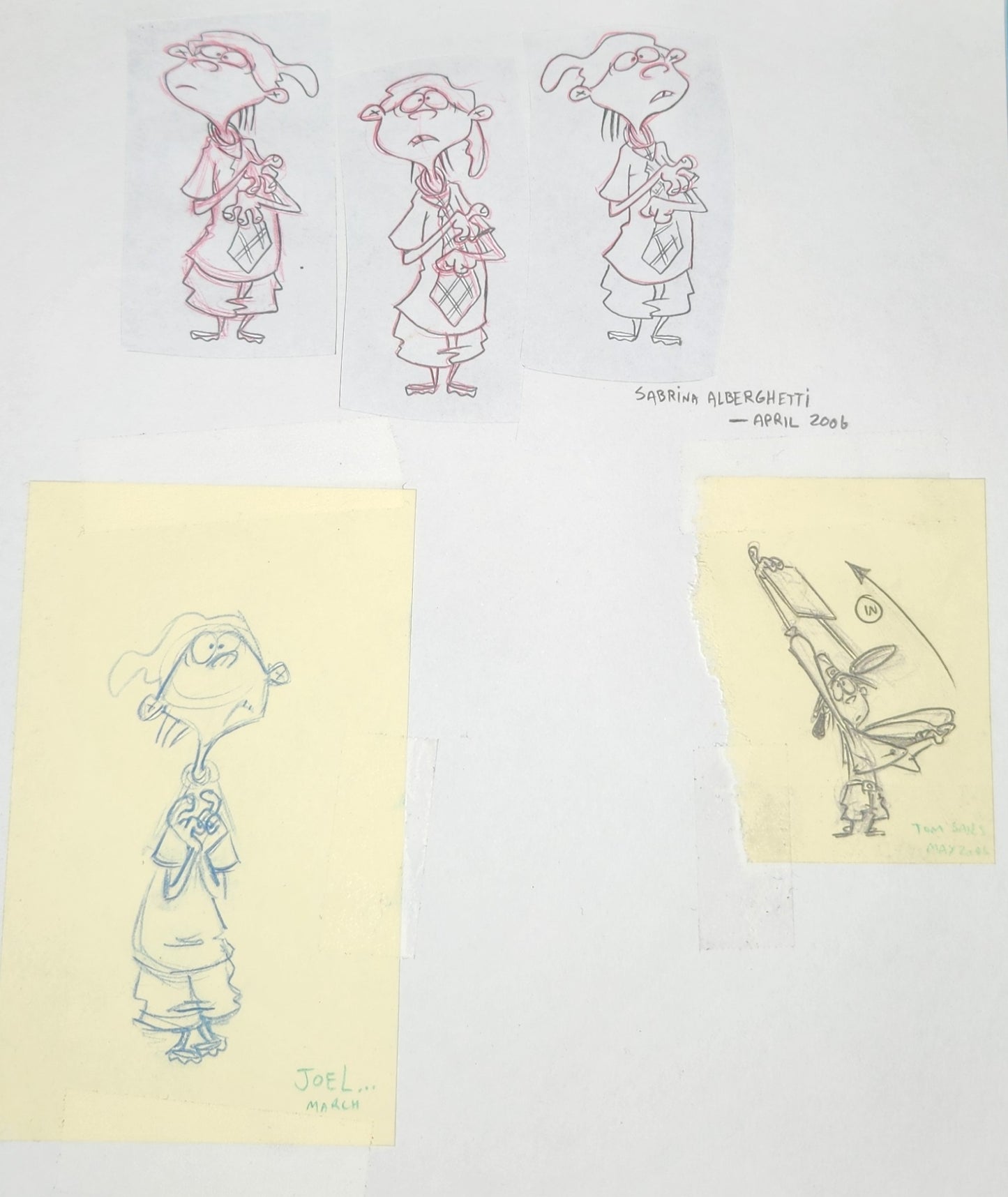 EEnE "Multi Artist Eds" Graphite Drawings